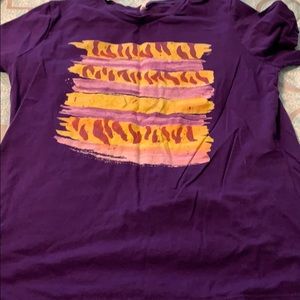 Purple and Gold Tee